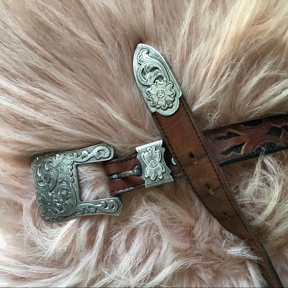 ❌sold❌Western leather belt - Picture 3 of 6